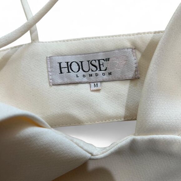 House of CB Cream Crop Top - Picture 2 of 8